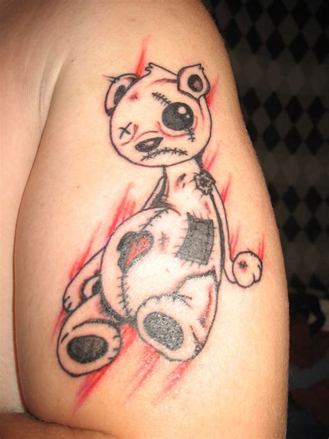 Beary Tattoo | A friend drew this and it reminded my husband… | Flickr