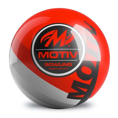 Motiv Velocity Spare Bowling Ball - Red/Grey