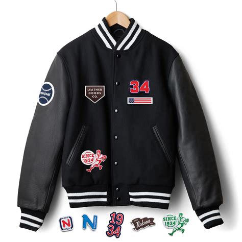 Nokona Varsity Jacket in Black – Personalize Your Patches - Nokona Ballgloves