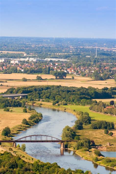 Weser River And St Martin Church, Bremen, Germany Stock Photo - Image of famous, medieval: 105554794