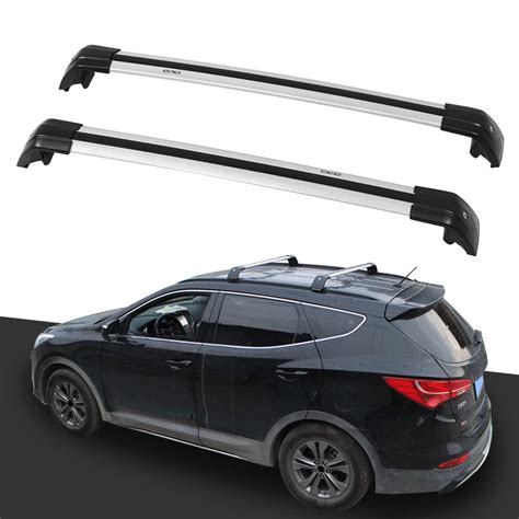 Pair Luggage Cross Bar for KIA Sportage 2016 2018 Roof Rail Rack Baggage High Quality Aluminum ...