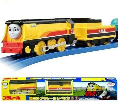 TARAKA TOMY Thomas & Friends REBECCA Yellow Takara Tomy Plarail ...