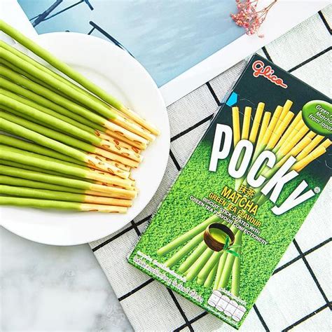 Pocky Matcha Green Tea |Glico Japans Snoep Japanse Snacks Chocolade Pretzel | bol.com