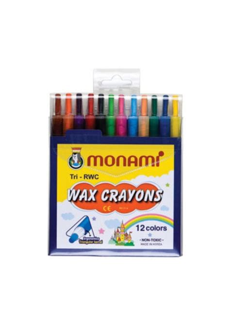 Monami Wax Crayons 12 Colors Fiyatları ve Özellikleri