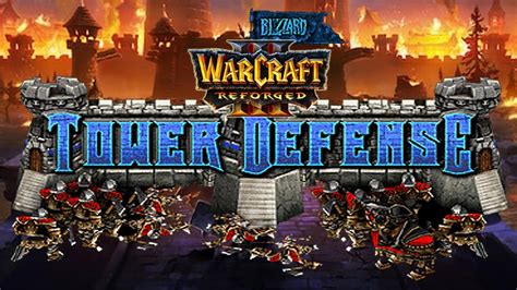 Warcraft 3 Reforged Blizzard Tower Defense - YouTube