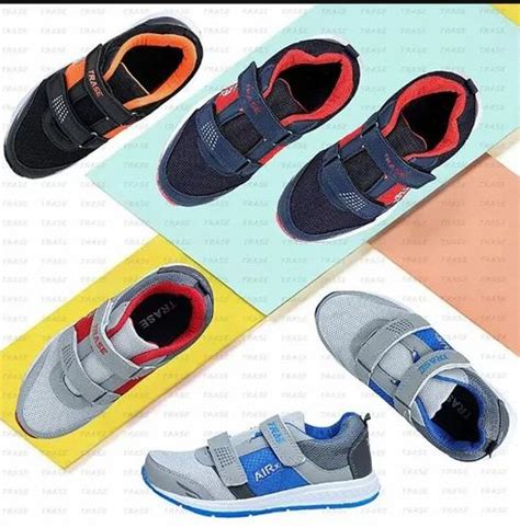 Men Black Velcro Running Shoe For Kids at Rs 189/pair in Jaipur | ID ...