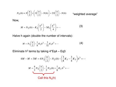 PPT - Richardson Extrapolation PowerPoint Presentation, free download - ID:756559