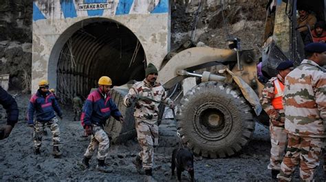 Rescue operation to locate 25-35 workers trapped inside Tapovan tunnel ...