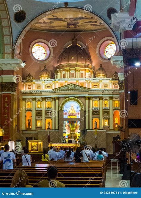 Binondo Church, Manila editorial stock image. Image of catholic - 283550764