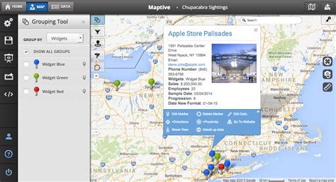 Plot Multiple Locations on a Map - Maptive