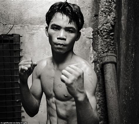 Photos Of Manny Pacquiao In His Teenage Years Training In A Manila Gym