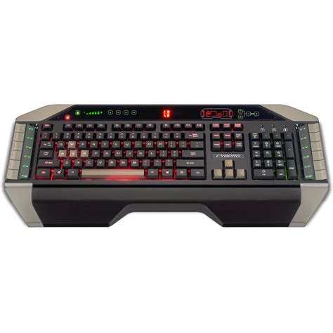 Cyborg V.7 Gaming Keyboard for PC CCB43107N0B2/04/1 B&H Photo