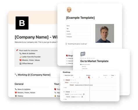 Notion Startup Templates