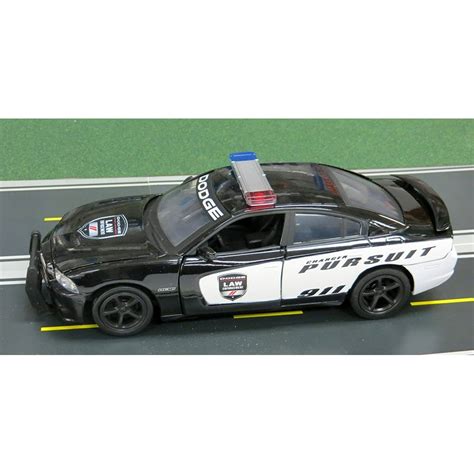 Dodge Charger Pursuit Diecast Police Car 1/24 Scale, Diecast Metal By Dodge Law Enforcement ...