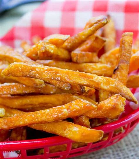 Crispy Sweet Potato Fries (Baked & Fried Options!) | Dinner, then Dessert