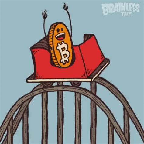 Bitcoin Rollercoaster - Rollercoaster GIF – Rollercoaster Bitcoin Cartoon – discover and share GIFs