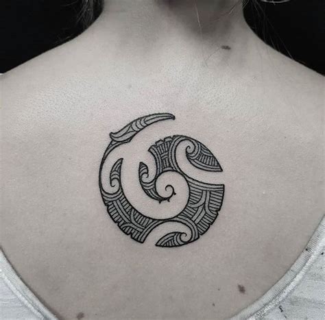 Small Koru tattoo done by Tristan #sunsettattoo nz www.sunsettattoo.co ...