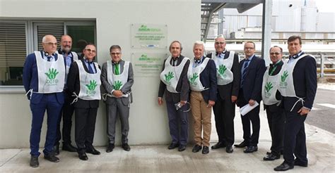 Le groupe Saica inaugure la chaudière biomasse de la papeterie de Venizel