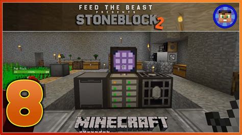 StoneBlock 2 Modpack Ep 8 - ME Computer Storage System - Modded ...