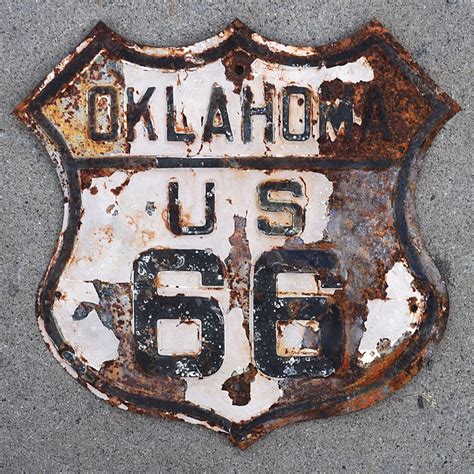 Oklahoma U.S. Highway 66 - AARoads Shield Gallery