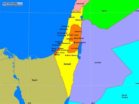 Political Map Of Israel Israel Districts Map | Images and Photos finder