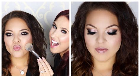 Classic Smokey Eye Tutorial On My Friend | Jaclyn Hill - Woman Domaniation