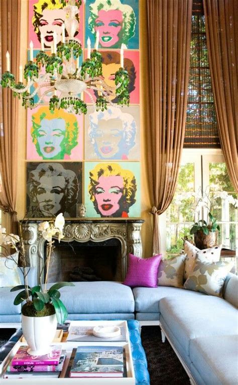 Marilyn Monroe living room | Eclectic decor, Decor, Interior design