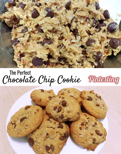 The Perfect Chocolate Chip Cookie | Pintesting