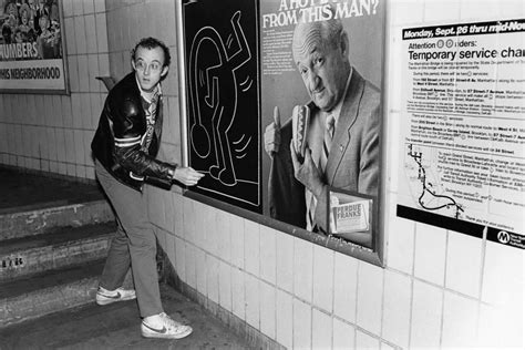 Keith Haring Subway Drawings