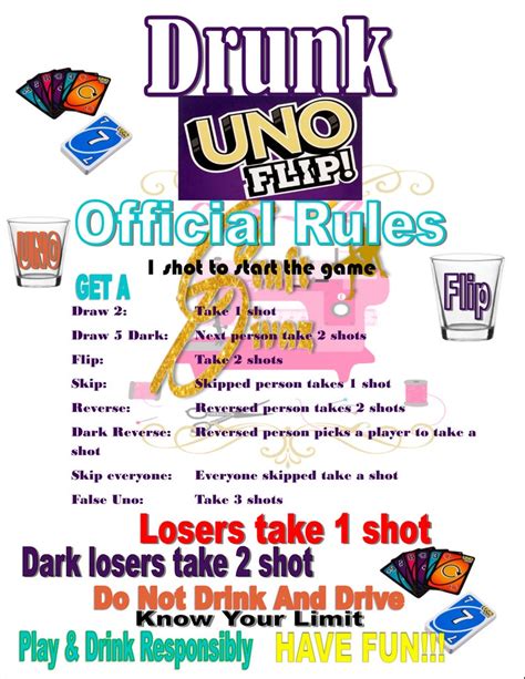 Printable Uno Rules | Uno Reverse Card