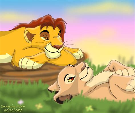 young mufasa and sarabi - Lion King Couples Photo (31045592) - Fanpop