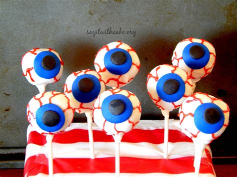 Eyeball Cake Pops | Say it With Cake