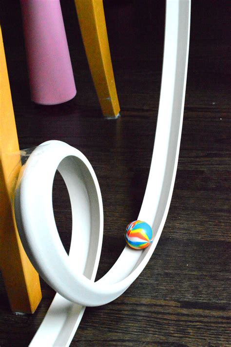 Marble Roller Coaster Using Baby Guard | Gravity Science & STEM Science Camp, Summer Science ...