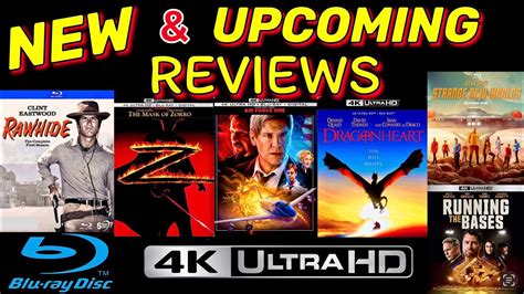 NEW & UPCOMING 4K UHD & Blu Ray Reviews Rawhide Air Force One 4K Dragonheart Mask of Zorro Star ...