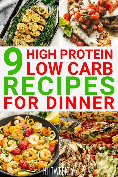 9 High Protein Low Carb Recipes For Faster Fat Loss | HIITWEEKLY