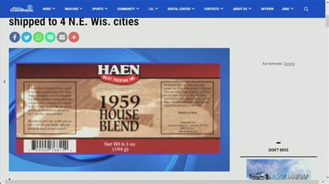 Haen Meats 1959 House Blend seasoning recalled due to health risks ...