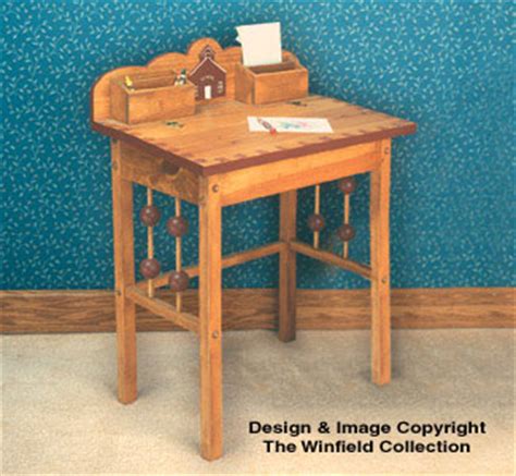 Tables - Kids Furniture - Desk Woodworking Plan