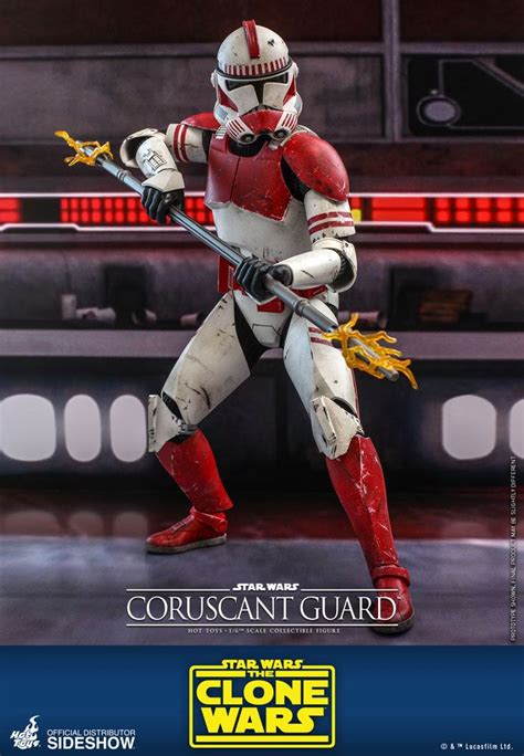 Coruscant Guard The Clone Wars Action Figure 1/6 - Scifishop.se