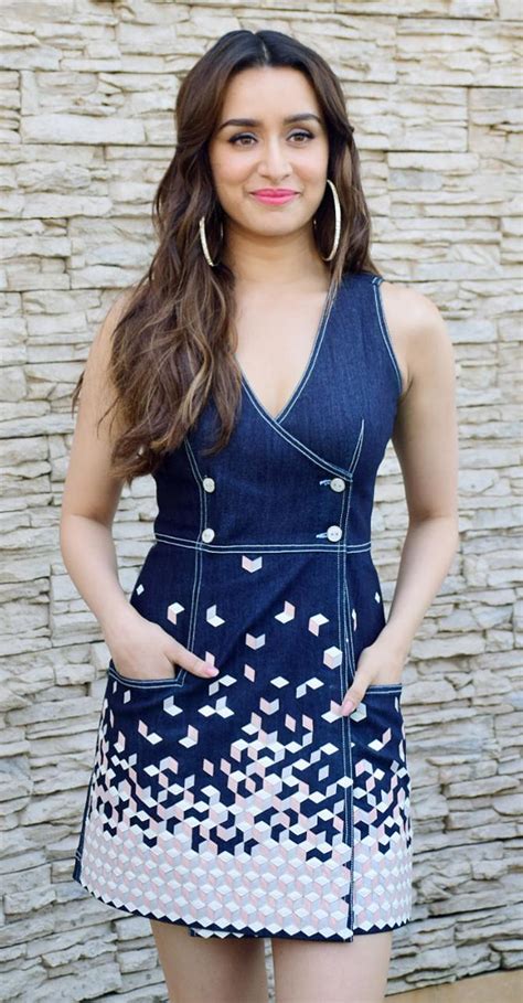 Baaghi 3: Shraddha Kapoor stuns in denim double-breasted dress