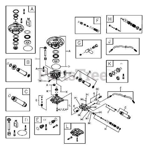 Troy-Bilt 1902-1 - Troy-Bilt 2,350 PSI Pressure Washer Pump Parts Lookup with Diagrams | PartsTree