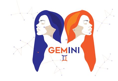 Gemini Zodiac Sign (In progress) Illustration on Behance