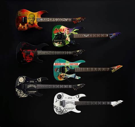 Kirk Hammett Signature Guitars by ESP