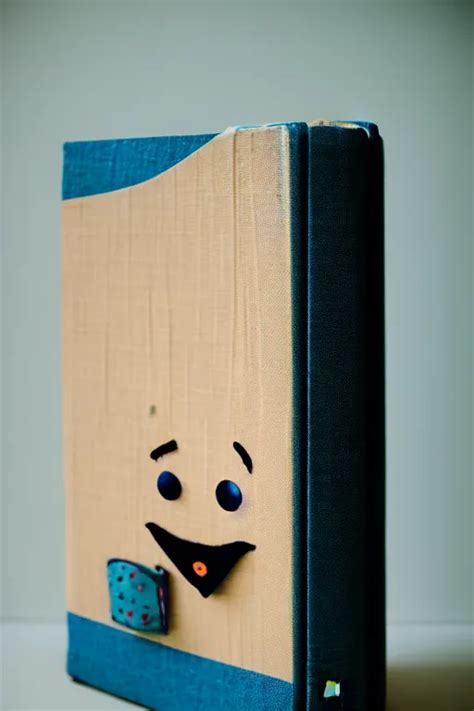 a cute anthropomorphic book, wearing a suit 3 5 mm | Stable Diffusion