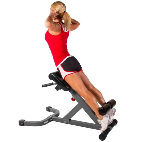 XMark Fitness 11-Gauge 45-Degree Hyperextension Ab Machine XM-7465 - Walmart.com - Walmart.com