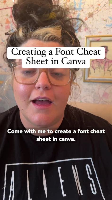 Creating a Font Cheat Sheet in Canva