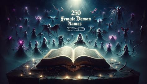 250 Unique Female Demon Names Inspired By Mythology Game