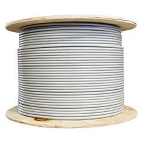 100 ft. Bulk Cat6a Gray Ethernet Cable with Stranded Unshielded Twisted ...