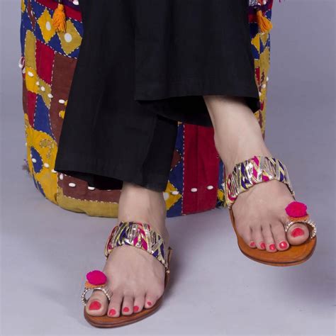 Aja Kolhapuri Chappal | Footwear design women, Indian shoes, Indian sandals