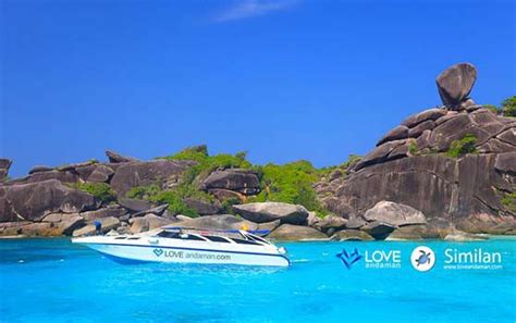 Similan Islands near Khao Lak is world famous for snorkeling