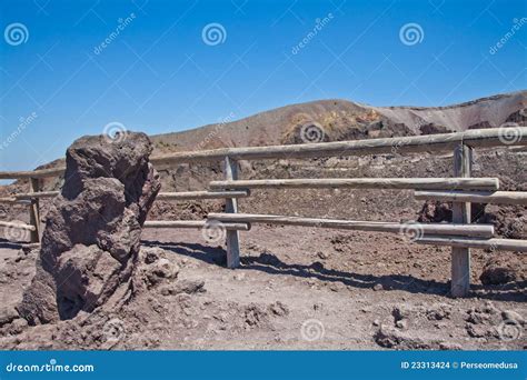 Vesuvius crater stock photo. Image of hill, heat, landscape - 23313424